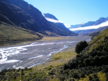 New Zealand Mountain Scenery